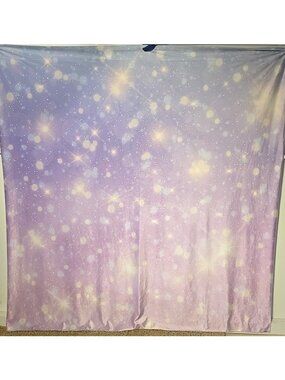 KATE Backdrop Bokeh Ombre Pink Purple Sparkle Photography Photoshoot 6.5' x 8'